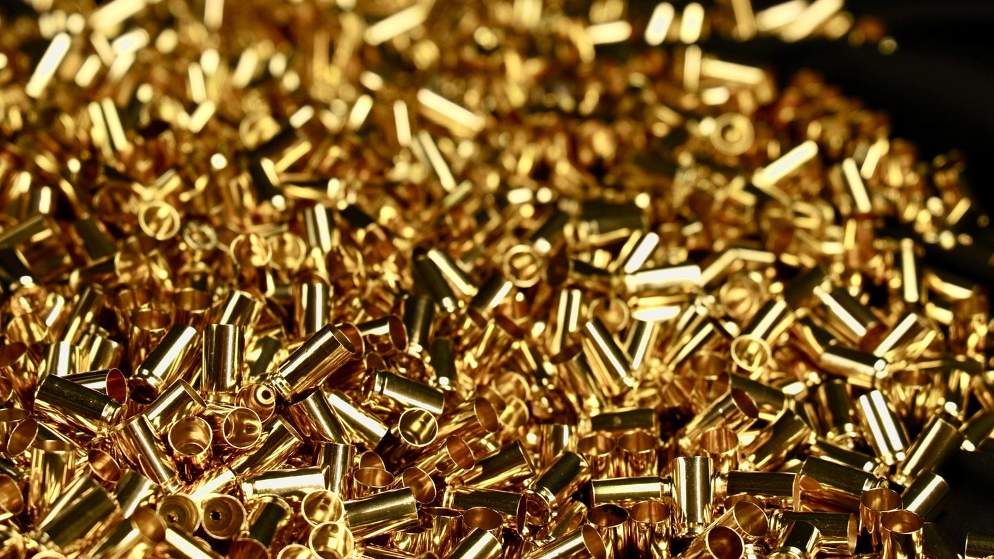 Mixed headstamp 9mm brass