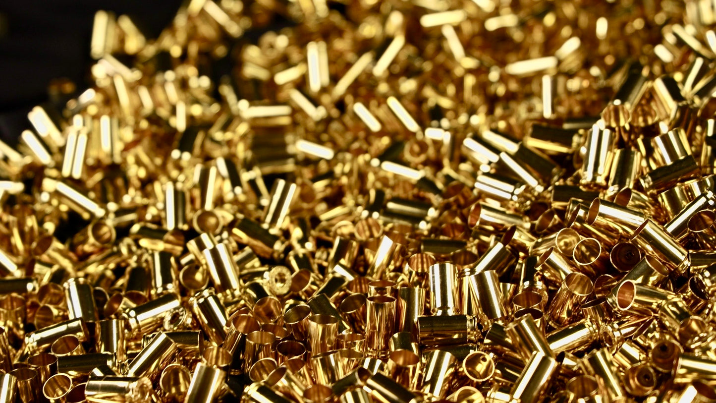 Mixed headstamp 9mm brass